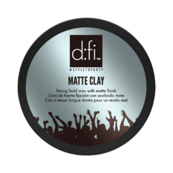 D:FI Matte Clay Strong Hold Wax Matte Finish on white background