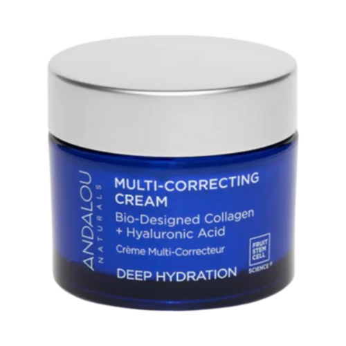 Andalou Naturals Deep Hydration Multi-Correcting Cream on white background