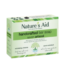 Detoxifying Soap Bar - Lemongrass on white background