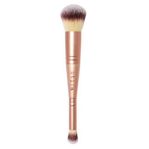 Stila Double-Ended Complexion Brush on white background