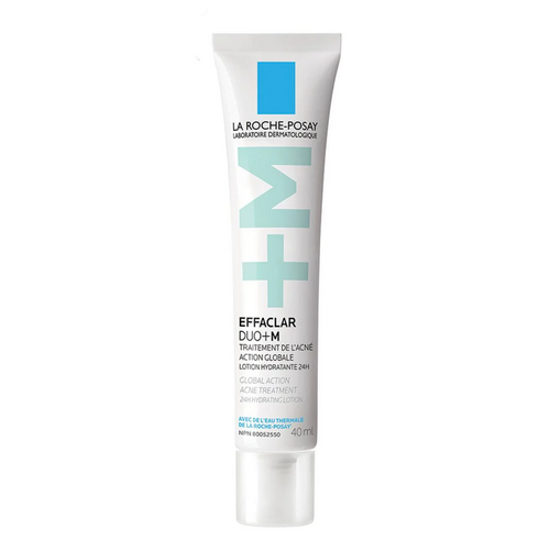 La Roche Posay Effaclar Duo+M Cream on white background