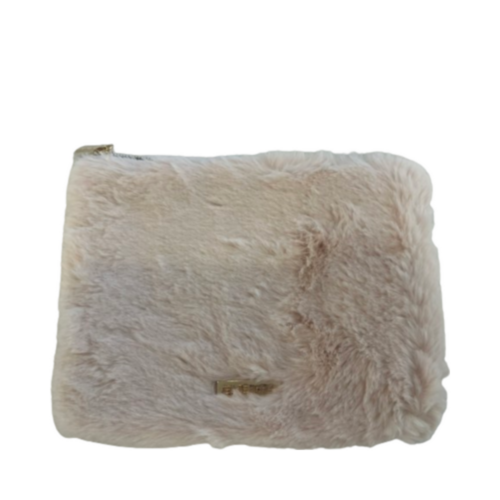 Naturally Yours Ella Bache Faux Fur Pouch on white background
