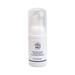 EltaMD Skin Recovery Amino Acid Foaming Cleanser on white background