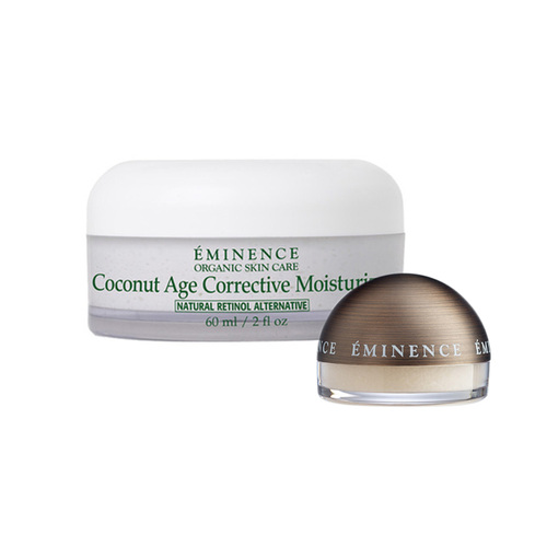Eminence Organics Eminence Age Corrective Bundle on white background