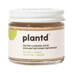 Enzyme Cleansing Scrub on white background