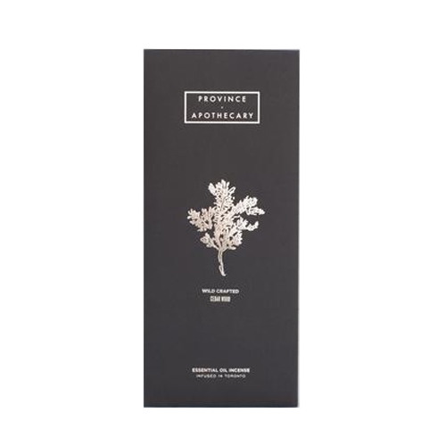 Province Apothecary Essential Oil Incense - Cedar Wood, 1 piece