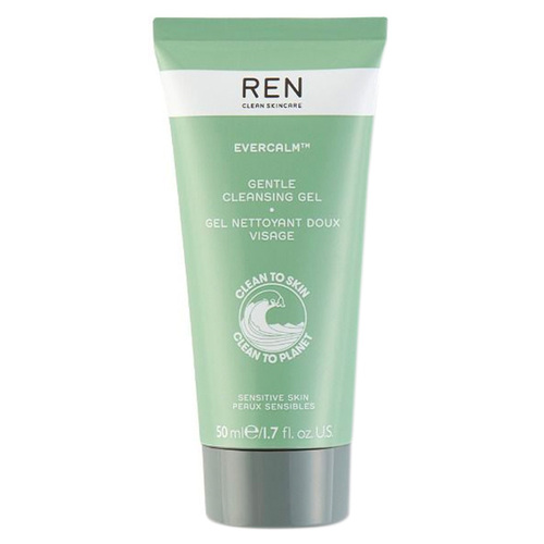 Ren Evercalm Gentle Cleansing Gel on white background