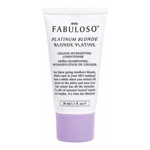 Naturally Yours Evo Fabuloso Platinum Blonde Colour Boosting Treatment Conditioner on white background