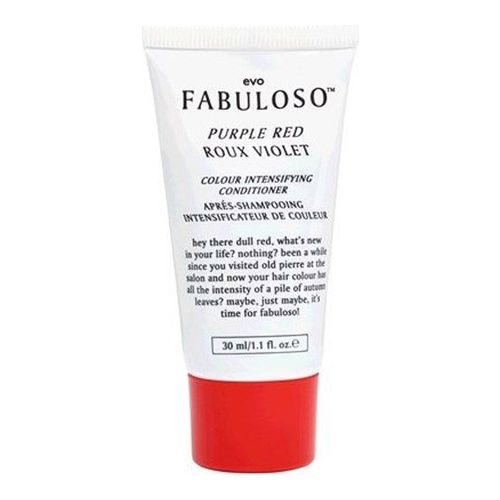 Naturally Yours Evo Fabuloso Purple Red Colour Intensifying Conditioner on white background