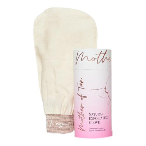 Mother of Tan Natural Exfoliating Glove - Tan Removal on white background