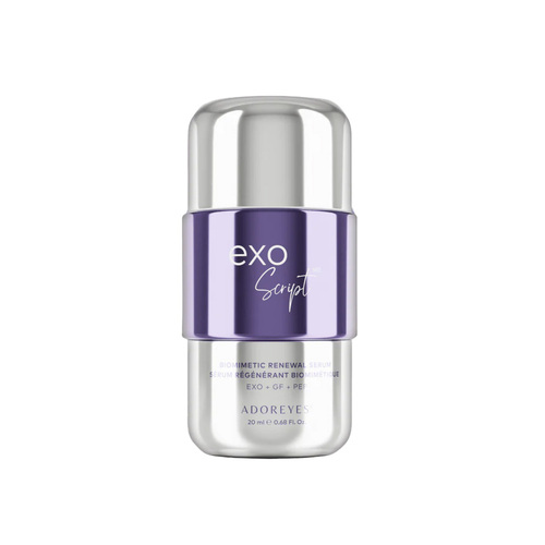 ADOREYES ExoScript MD Biomimetic Renewal Face Serum on white background