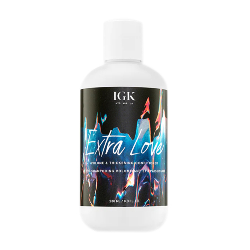IGK Hair Extra Love Volume and Thickening Conditioner on white background