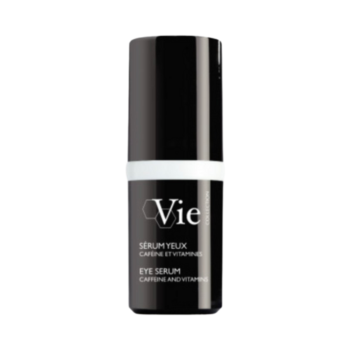 Vie Collection Eye Serum Caffeine and Vitamins on white background