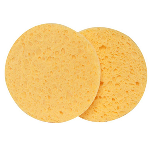 Odacite Facial Sponges on white background