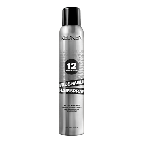 Redken Brushable Hair Spray Fashion Work 12 on white background