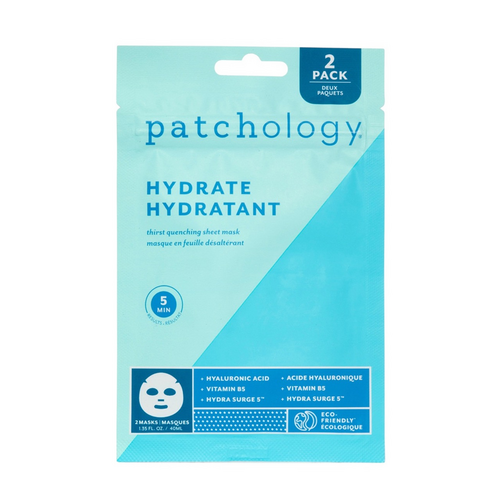 Patchology FlashMasque Hydrate (4 Packs) on white background