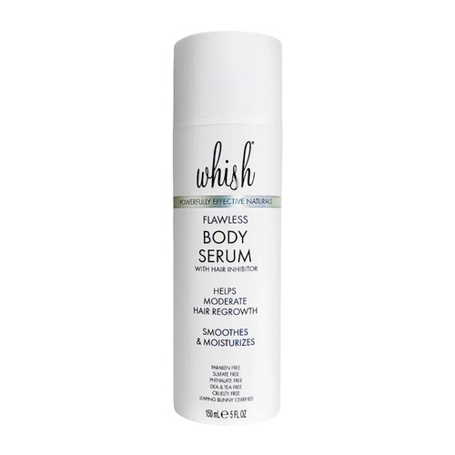 Whish Flawless Body Serum - Helps Moderate Hair Regrowth on white background