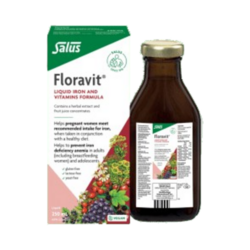 Floravit on white background