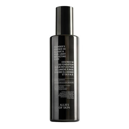 Allies of Skin Founders Essence 56 Ellagic and P.A.D. Light Reflecting Fluid on white background