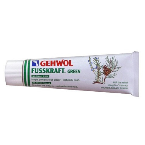 Gehwol Fusskraft - Green on white background