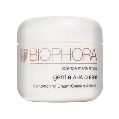 Biophora Gentle AHA Cream on white background