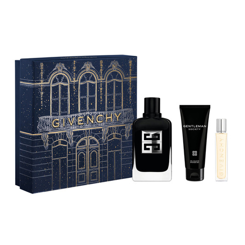 Givenchy Gentleman Society EDP Gift Set Trio on white background