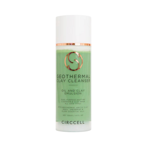Circcell Geothermal Clay Cleanser on white background