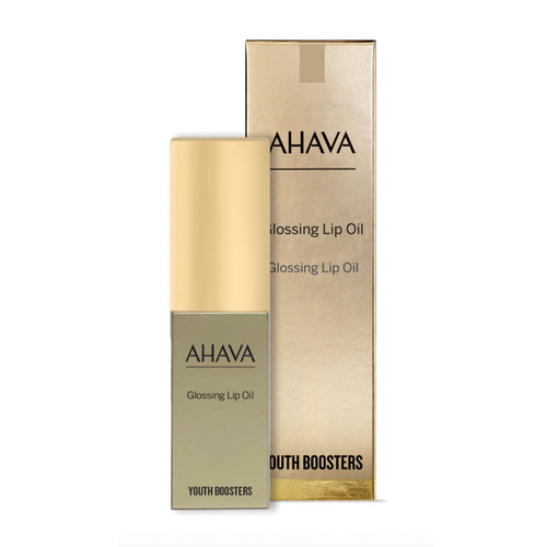 Ahava Glossing Lip Oil on white background