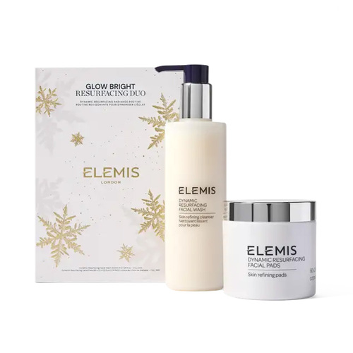 Elemis Glow Bright Resurfacing Duo on white background