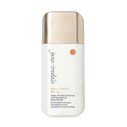 jane iredale Glow Fixation SPF 40 Sheer Tint - Dark to Deep on white background