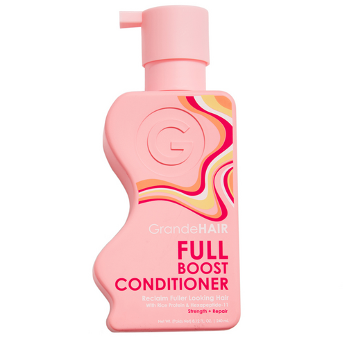 Grande Cosmetics GrandeHAIR Full Boost Conditioner on white background