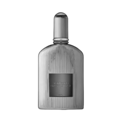 Grey Vetiver Parfum on white background