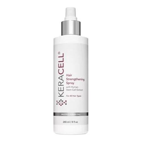 Keracell Hair Strengthening Spray with MHCsc Technology on white background