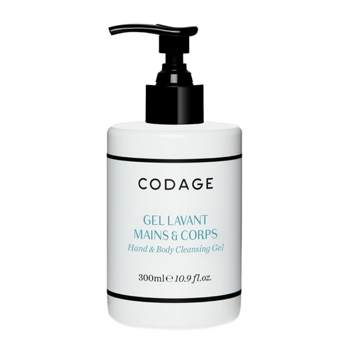 Codage Paris Hand and Body Cleansing Gel on white background