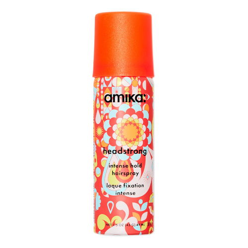 Amika Headstrong Intense Hold Hairspray on white background