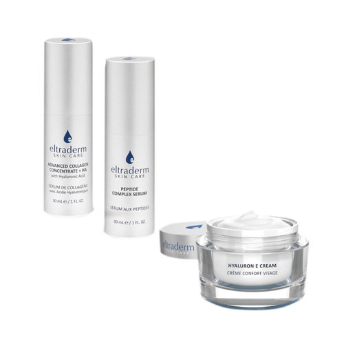 Eltraderm Holiday Hydration Sets on white background