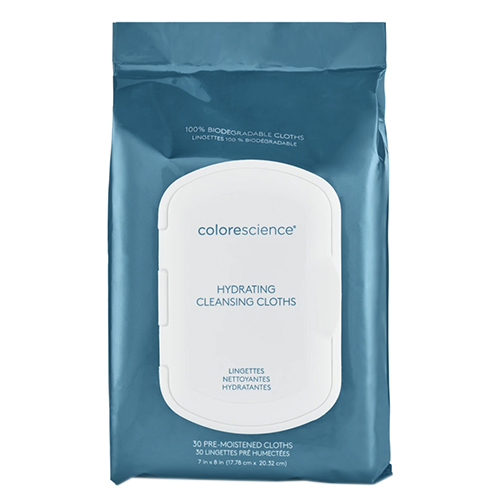 Colorescience Hydrating Cleansing Cloths on white background