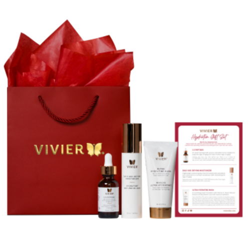 VivierSkin Hydration Gift Set on white background