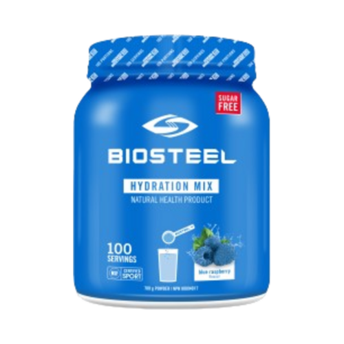 BioSteel Hydration Mix Blue Raspberry on white background