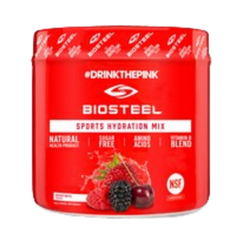 BioSteel Hydration Mix Mixed Berry on white background