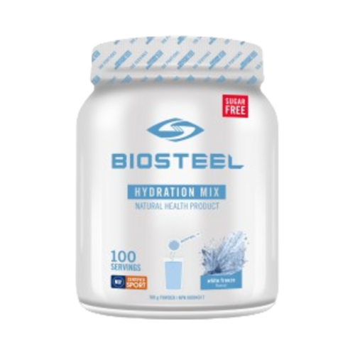 BioSteel Hydration Mix White Freeze, 140g/4.94 oz BioSteel Hydration Mix White Freeze on white background
