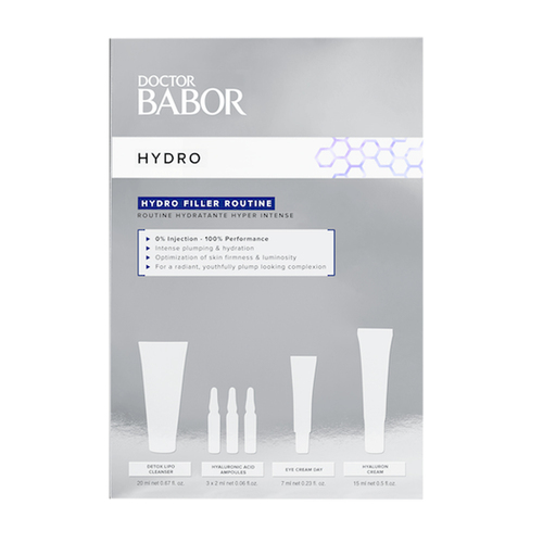 Babor Hydro Filler Routine Set on white background