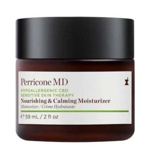 Perricone MD Hypoallergenic CBD Sensitive Skin Nourishing and Calming Moisturizer on white background