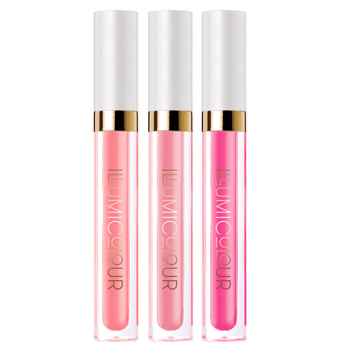 Rhonda Allison Illumicolor Lip Gloss - Pink on white background
