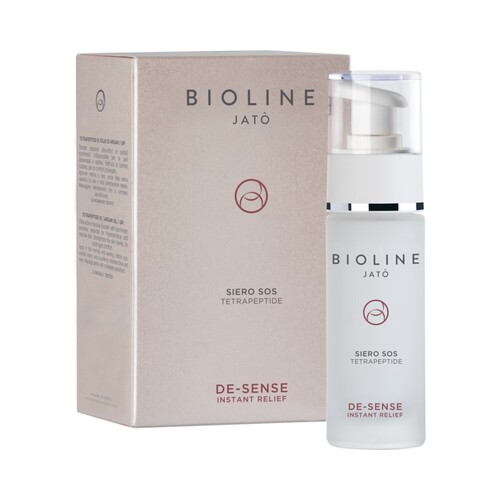 Bioline Instant Relief SOS Serum Tetrapeptide on white background