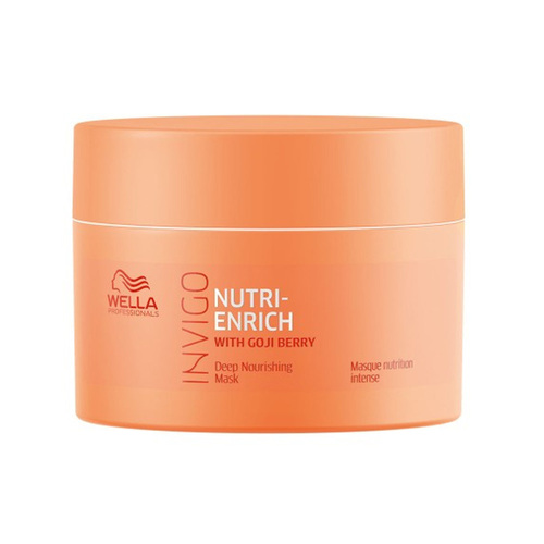 Wella Invigo Nutri-Enrich Deep Nourishing Mask, 150ml/5.1 fl oz Wella Invigo Nutri-Enrich Deep Nourishing Mask on white background