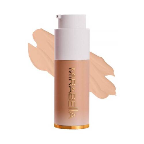 Mirabella Invincible For All Foundation - D200 Deep, 30ml/1.01 fl oz Mirabella Invincible For All Foundation - D200 Deep on white background