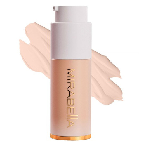 Mirabella Invincible For All Foundation - D200 Deep, 30ml/1.01 fl oz Mirabella Invincible For All Foundation - D200 Deep on white background
