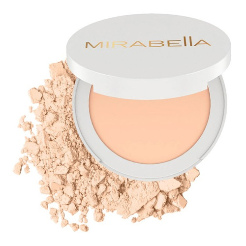 Mirabella Invincible For All Powder Foundation - D14 Deep on white background