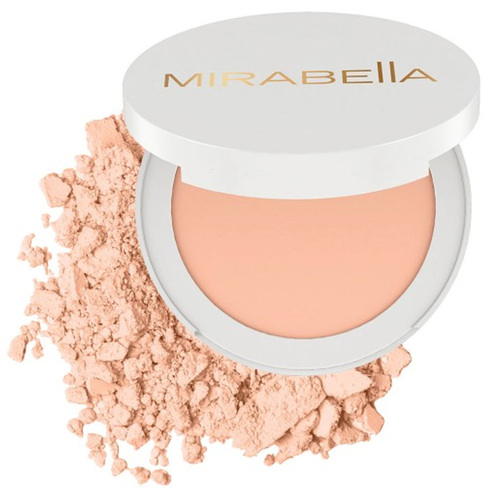 Mirabella Invincible For All Powder Foundation - D14 Deep on white background